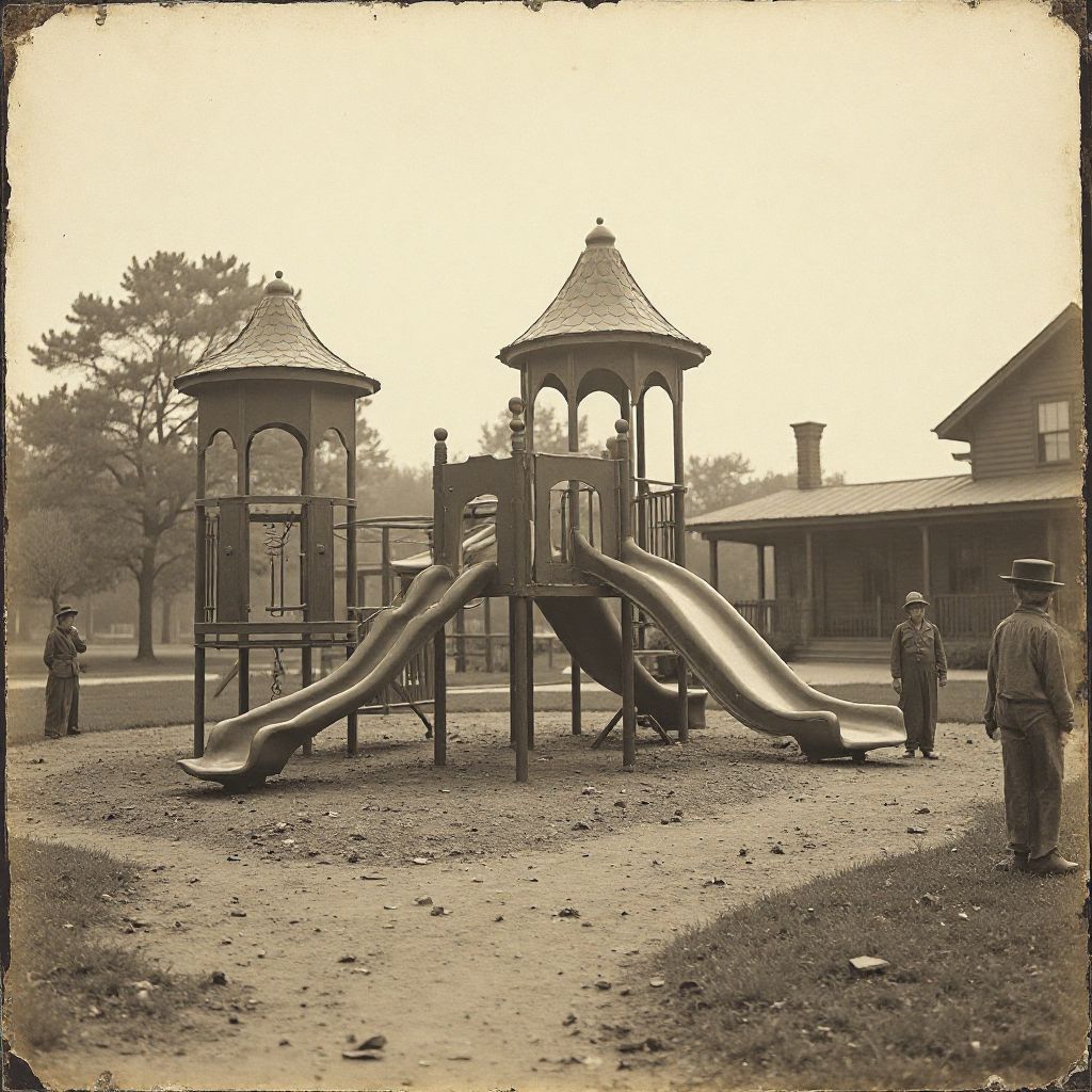 SunnySprouts Playpark founding story vintage photo