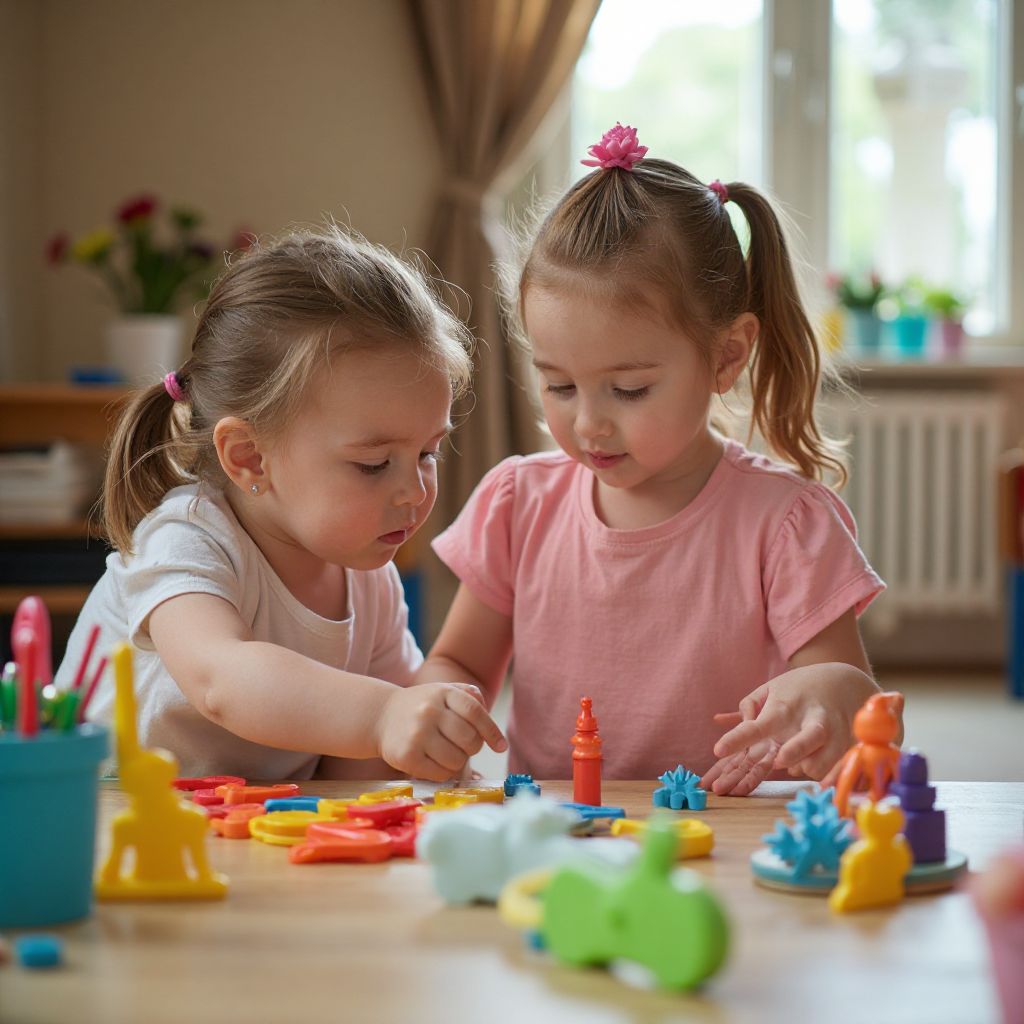 Children learning through play at SunnySprouts