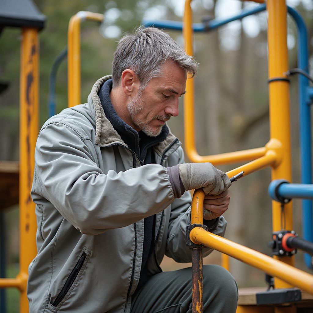 Equipment maintenance safety inspection playground