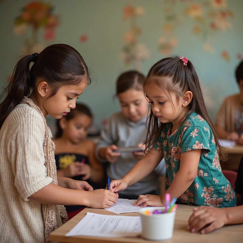 Community outreach children learning program