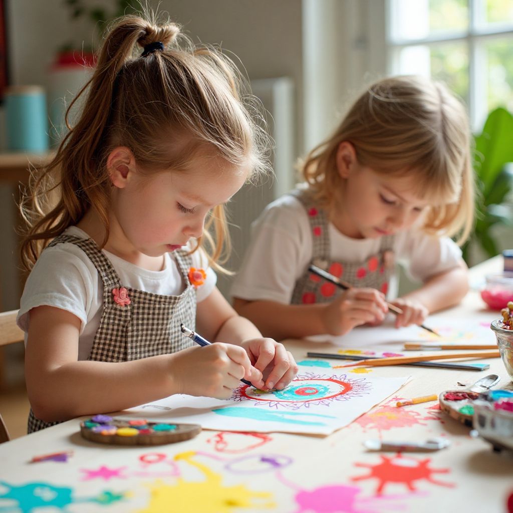 Creative arts and crafts workshop